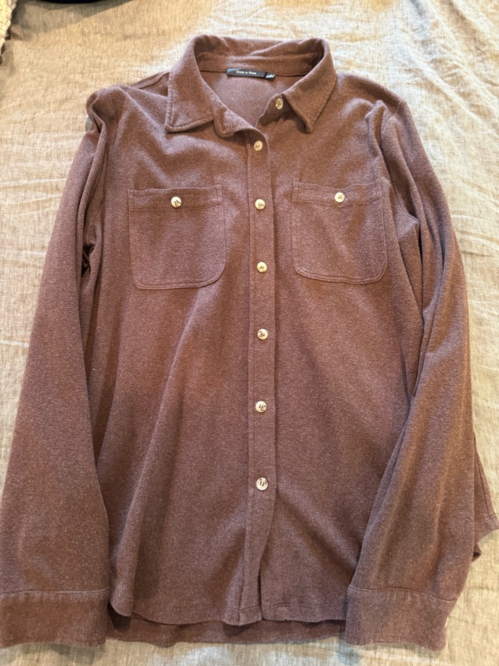 Doe & Rae Brown Flannel